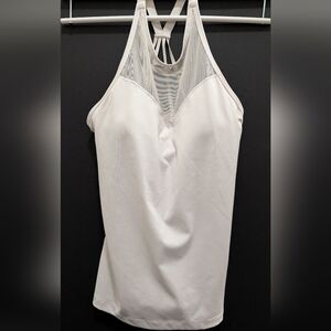 Victoria Sport Yoga Top, White